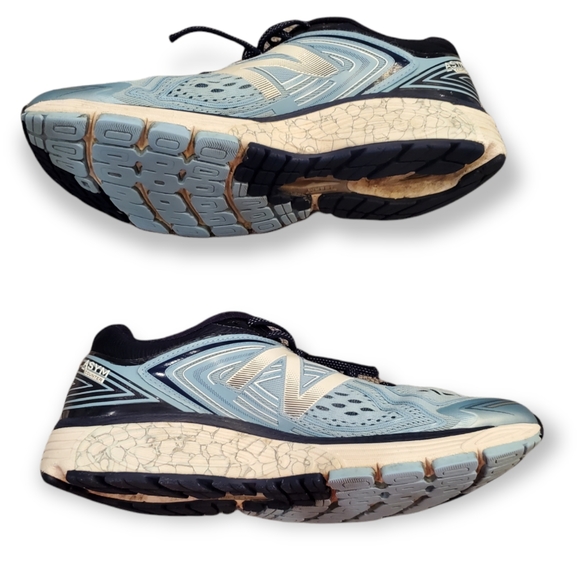 New Balance 860v8 ASYM counter women's size 9.5 color perrywinkle and navy - Picture 4 of 6